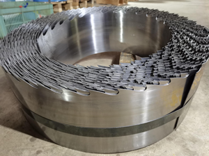 Lames de scie à ruban (sans fin), <span class=keywords><strong>150</strong></span>*1.25*T38Mm, pour la coupe du bois, lame de scie à ruban 100 mètres par rouleau - Product Image 4