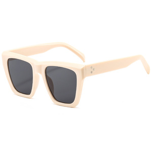 Lunettes de soleil 3527 rectangulaires à monture intégrale UV400 unisexe, protection solaire tendance pour adultes - Product Image 4