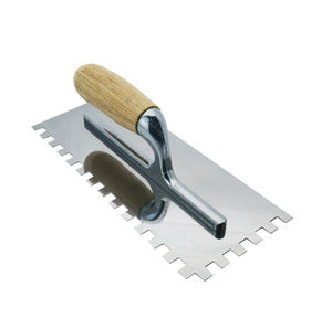 เกรียงฉาบปูนสแตนเลสเกรดอุตสา<span class=keywords><strong>ห</strong></span>กรรม รูปทรงสี่เ<span class=keywords><strong>ห</strong></span>ลี่ยมผืนผ้า ใบมีดยาว 28 ซม. พร้อมด้ามจับตามหลักสรีรศาสตร์ - Product Image 2