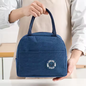 HANFEIZI Cationic Fabric Insulated Bento <strong>Bag</strong> Thermal Cooler Food Containers <strong>Lunch</strong> Tote <strong>Bag</strong> <strong>for</strong> <strong>Work</strong> - Product Image 5