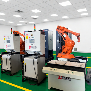 Máquina de Pulido Automática para Válvulas de Grifo con Manija Metálica, Equipo de Pulido Automático Eje V, Robot de Pulido para Patas de Silla - Product Image 1