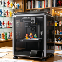Imprimante 3D K1C pour bijoux, imprimante 3D pour modèles architecturaux, multi-couleurs, jusqu'à 600 mm/s
