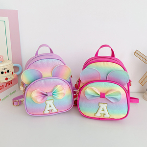2026 New Rainbow Sequin Kids Backpack Cartoon Bow <b>Toddler</b> School <b>Bag</b> Boys Girls Kindergarten Baby Backpack - Product Image 6