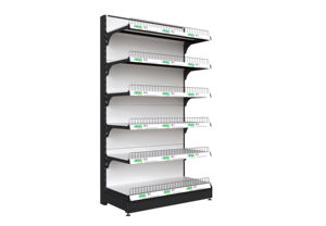 Estantes Modulares para Supermercados de Fácil Instalación, Exhibidores Metálicos sin Herramientas para Stands de Exhibición Temporales - Product Image 5