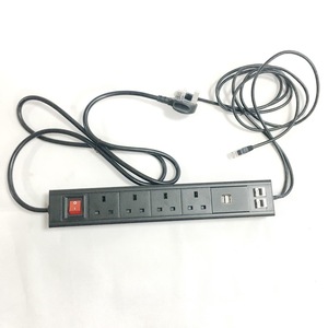 OEM PDU 13A anh Dải Ổ cắm chịu nhiệt độ cao chống cháy thiết bị phân phối điện mạng <span class=keywords><strong>USB</strong></span> điện bất Kỳ cắm - Product Image 2