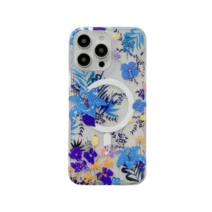 High quality fashion imd printing magnetic phone case s23 ultra for Samsung S24 plus S24 ultra mobile cover