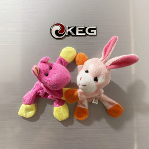 Stock di Fabbrica: Mini Bambole di Peluche Serie <span class=keywords><strong>Zoo</strong></span> Cartoon da 10cm, Magneti per Frigorifero con Adesivi Magnetici, Giocattoli Animali in Peluche - Product Image 4