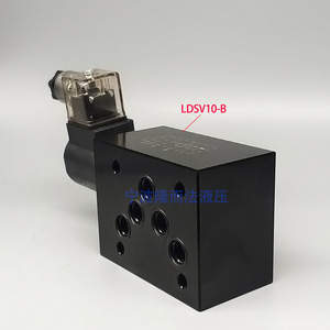 วาล์วโซลินอยด์แบบซ้อน Longerfa รุ่น LDSV10 A B Ab แบบสี่ทาง อลูมิเนียม สำหรับเครื่องจักรไฮดรอลิก - Product Image 4