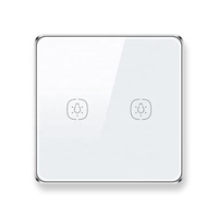 Ana Sayfa Google Zigbee 3.0 Smart Life 10A Temperli Cam Duvar Anahtarı Nötr+L Hattı 4'lü Asistan Dokunmatik Işık 600W/çete İngiltere/AB