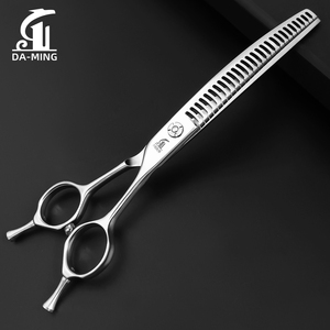 Hondenkapschaar visgraat schaar trimmen honden beauty schaar voor huisdieren 7.25/7.5 inch huisdierverzorging salon scheren Japan VG10 staal - Product Image 6