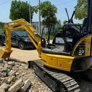 Excavadora Original Komatsu PC20MR Mini Excavadora con Bomba Hidráulica en Excelentes Condiciones para Agricultura con CE, Excavadora Usada de 2 Toneladas - Product Image 3