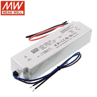 Alimentation électrique à découpage LED Meanwell LPV-100-12 12V 8.5A 102W 5V 15V 24V 36V 48V à sortie unique, étanche IP67, mince, pour LED