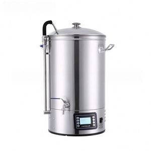 Machine à bière artisanale tout-en-un pour brassage à domicile, <span class=keywords><strong>petit</strong></span> équipement de brassage autonome avec seau de cuisson, saccharification et fermentation - Product Image 2