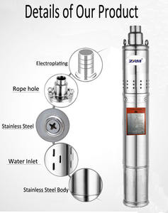 Kit de Bomba de Agua Sumergible de Pozo Profundo Solar de 3 Pulgadas 750W 1HP 48V DC para Riego Agrícola con Panel Solar - Product Image 3