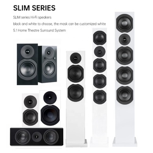 Sistema de Música Familiar DEKEN de 5.1 Canales con Subwoofer Activo y Altavoces de Pie para Sala de Estar y Cine en Casa - Product Image 1
