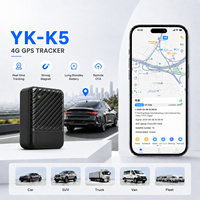 Traceur GPS GLONASS magnétique en temps réel K5, 10000 mAh, longue autonomie, étanche, pour véhicules et biens, alarme géofence, 3G/4G/5G GSM