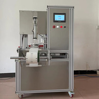 Nouveau Type de machine d'emballage de pli de savon rond semi-automatique emballage de pli d'emballage de savon d'hôtel pour le thé de brique