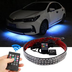 Lumière de châssis de voiture 90*120 Trailer Four-wheel APP Remote Control Sound Control Rhythm Light Car Underbody Decorative Light 60*90 - Product Image 1