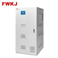 Régulateur de tension automatique intelligent triphasé haute puissance SBW-150KVA 150kw, stabilisateur de puissance