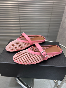 Zapatos Planos de Mujer Alaias Estilo Punk Mary Jane, Novedad 2025, Parte Superior de Cuero Genuino, Punta Cuadrada, Hebilla con Remaches, Antideslizantes y Suaves - Product Image 4