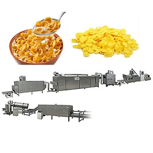 Máquina automática de fabricación de copos de maíz Chocos de maíz crujiente Zhuoheng, línea de producción de procesamiento de <span class=keywords><strong>cereales</strong></span> para desayuno - Product Image 2
