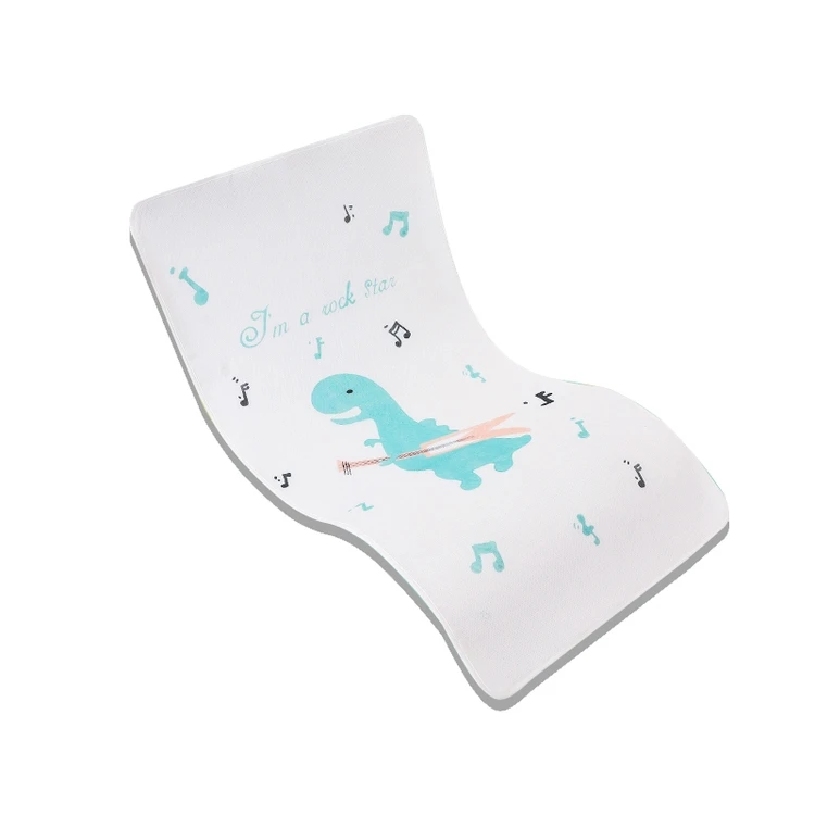 Hot Sell Child Sleep pure cotton Toddler Can be cooled Folding Baby Cartoon Sleeping Mat