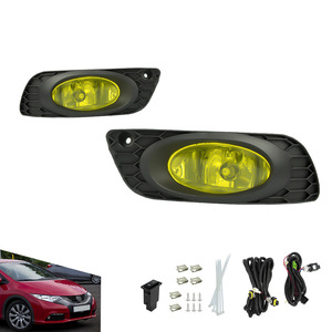 Kit de phares antibrouillard Led pour Honda Civic 2012 2013 2014 2015, avec relais, interrupteur et matériel de montage - Product Image 4