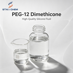 Huile de silicone soluble dans l'eau / Huile de silicone modifiée au polyéther / Fluide de silicone hydrosoluble <span class=keywords><strong>pour</strong></span> <span class=keywords><strong>les</strong></span> <span class=keywords><strong>cheveux</strong></span> et la peau Fabricant - Product Image 1