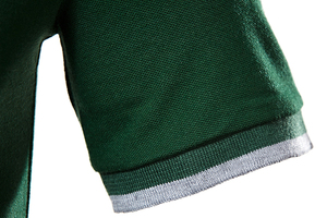 Nueva tendencia de moda ropa de Golf cuello camisa pulóver Polo camisa <span class=keywords><strong>para</strong></span> hombres Logo bordado personalizado T269 - Product Image 4