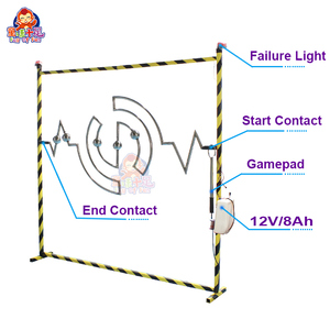 Vui chơi giải trí công viên tùy chỉnh lễ hội khổng lồ trẻ em trò chơi quầy hàng ổn định tay thách thức sốc phản ứng Mê Cung BUZZ dây trò chơi cho người lớn - Product Image 3