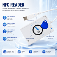 Lecteur de cartes HF ACR 122U 13,56 MHz avec SDK ISO14443A Lecteur-graveur RFID