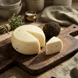 Queso Cottage Italiano Semiduro con Sabor a Trufa Negra, Certificado HACCP, Envasado al Vacío para Servicios de Alimentación - Product Image 2