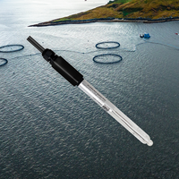 Sonde de pH en ligne RK500-12 A2 avec compensation de température par résistance thermique, temps de réponse de 0 à 80 secondes, OEM IP68, aquaculture