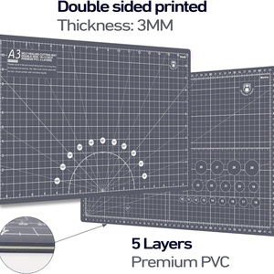 Tapis de découpe A3 45x30cm, 3 couches, double face, auto-cicatrisant - Product Image 3