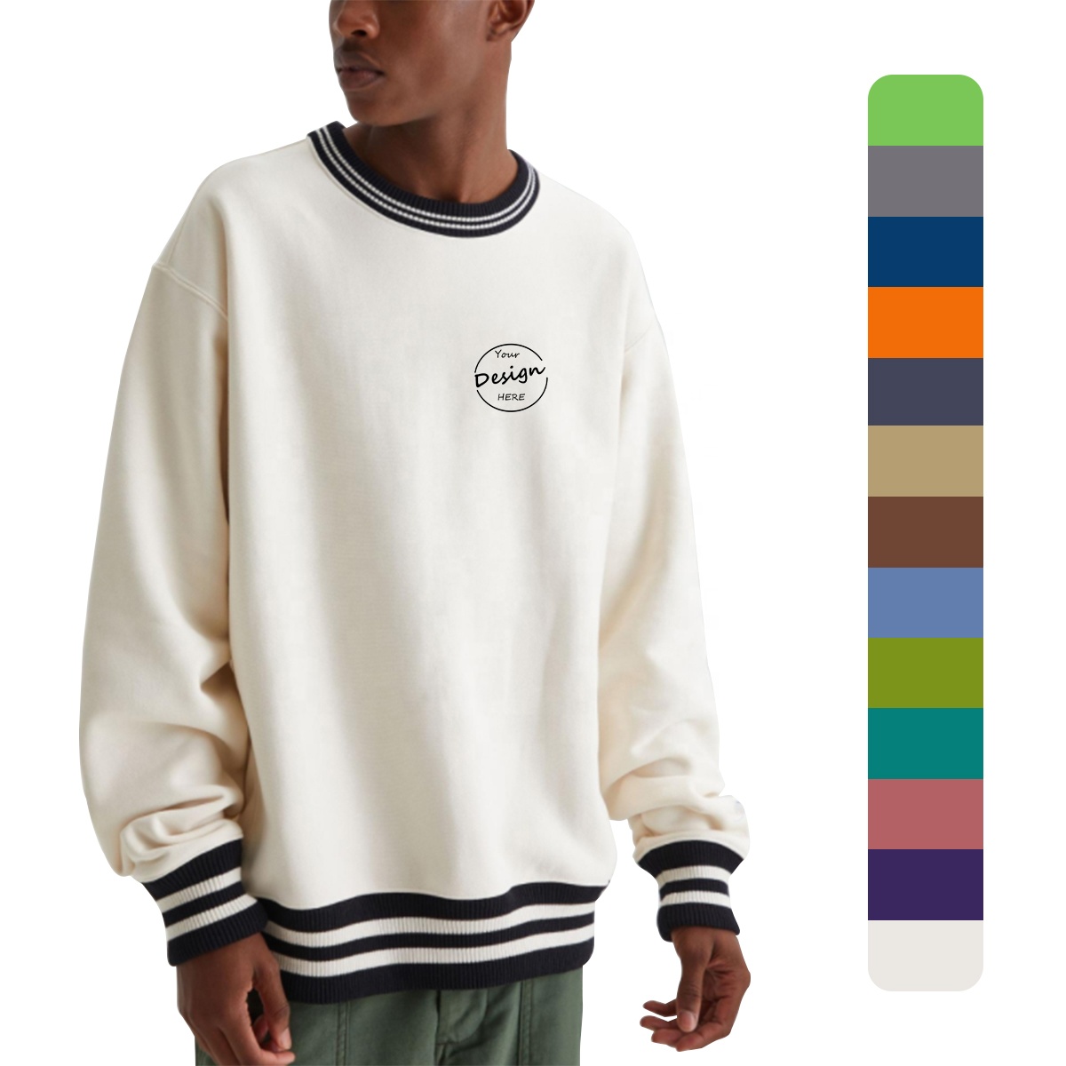Shop High-Quality Striped Sweatshirts for Men in 2023