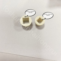Accessoires d'amortisseur de douille en plastique VCD pour systèmes HVAC