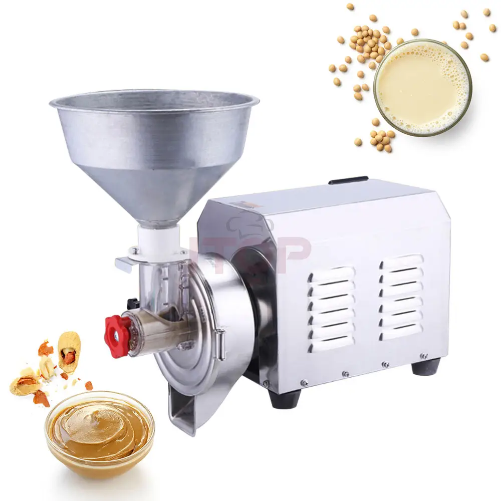 Máquina trituradora de pasta de nueces, 220V, acero inoxidable, precio competitivo, máquina de fabricación de mantequilla de sésamo