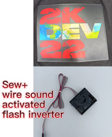 Produits phares : Égaliseur sonore LED de haute qualité, panneau EL pour chemises de boîte de nuit, design tendance, t-shirt