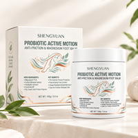 Baume pour les pieds fermenté probiotique anti-frottement avec PCA de magnésium pour un style de vie actif, course à pied, randonnée, marche, confort des chaussures de sport