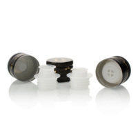 Échantillons Gratuits Bouchons à Vis en Aluminium 31.5*24mm Qualité Alimentaire Facile à Ouvrir Étanche Non Rechargeable avec Bec Verseur Intégré pour Bouteilles ROPP