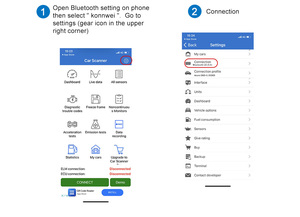 Nhà Máy konnwei kw901elm327 OBD2 Bluetooth 3.0 5.0 12V xe chẩn đoán <span class=keywords><strong>Scanner</strong></span> cho Android và iOS cho <span class=keywords><strong>Iphone</strong></span> - Product Image 5