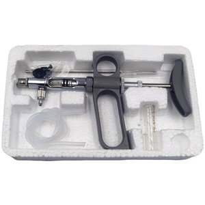 2ml tiêm chủng thú y ống tiêm có thể điều chỉnh lợn cừu động vật tiêm súng để bán - Product Image 5