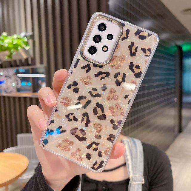 2024 New Shockproof Trendy Leopard Pattern Design Case for samsung S24 S23 S22 Ultra A54 A53 A52