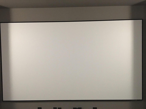 Écrans de projection de cinéma pour projecteur à cadre fixe de 1 cm, cadre étroit, blanc mat HD, montage mural, 60 72 100 120 140 150 180 200 pouces, 16:9 - Product Image 2