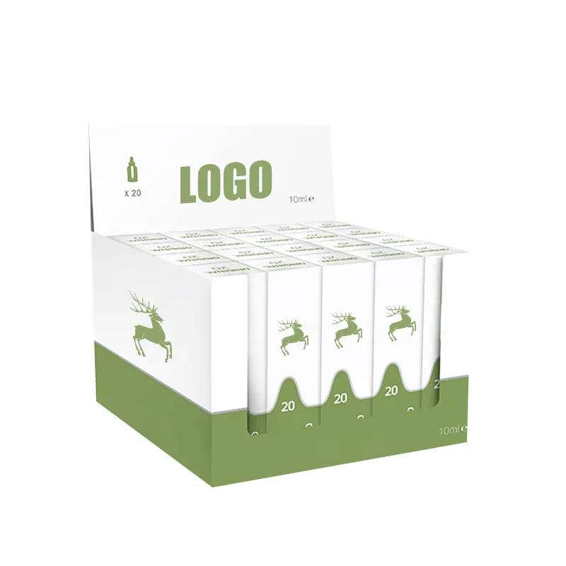 Caixa de papel personalizada pop up, contador de papel de papelão para exibição da caixa
