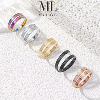 Bague ouverte personnalisée Mylove, style classique, écriture arabe islamique, gravée au laser, plaquée or 18 carats, en laiton, pour femme