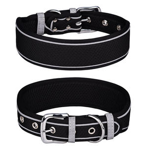 Collar de perro mascota transpirable de neopreno reflectante ligero - Product Image 6