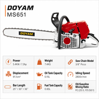 Scie à chaîne à essence professionnelle STL MS651 MS661 91,6 cm³ 5,4 kW avec guide-chaîne de 30''/36'' pour tronçonneuse STL