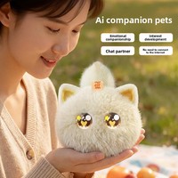 Jouet en peluche électronique intelligent avec IA et dialogue, robot de compagnie émotionnel tendance avec fonction de conversation, rembourrage en coton PP, idéal pour un cadeau d'anniversaire