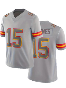 <span class=keywords><strong>Camiseta</strong></span> de <span class=keywords><strong>Rugby</strong></span> para Hombre de los <span class=keywords><strong>Chiefs</strong></span> de la NFL, Patrick Mahomes # <span class=keywords><strong>Camiseta</strong></span> de Fútbol Transpirable para Exteriores, Uniforme, 15 Unidades en Oferta - Product Image 3